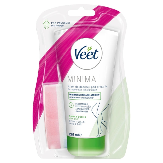Veet Minima krem do depilacji pod prysznic skóra sucha 135ml