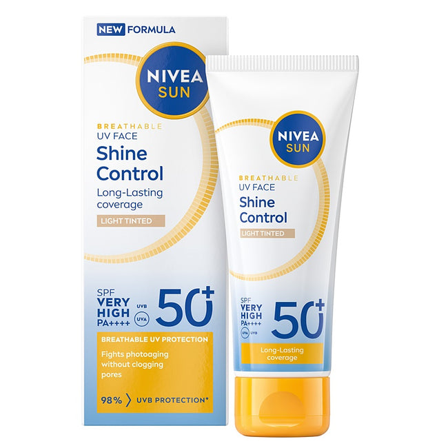 Nivea Sun matujący krem do twarzy z bardzo wysoką ochroną SPF50+ 40ml