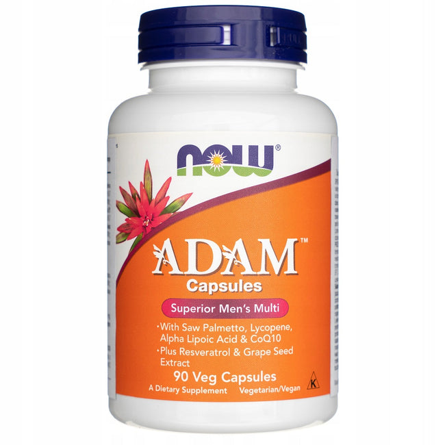 Now Foods Adam witaminy dla mężczyzn suplement diety 90 kapsułek wegetariańskich