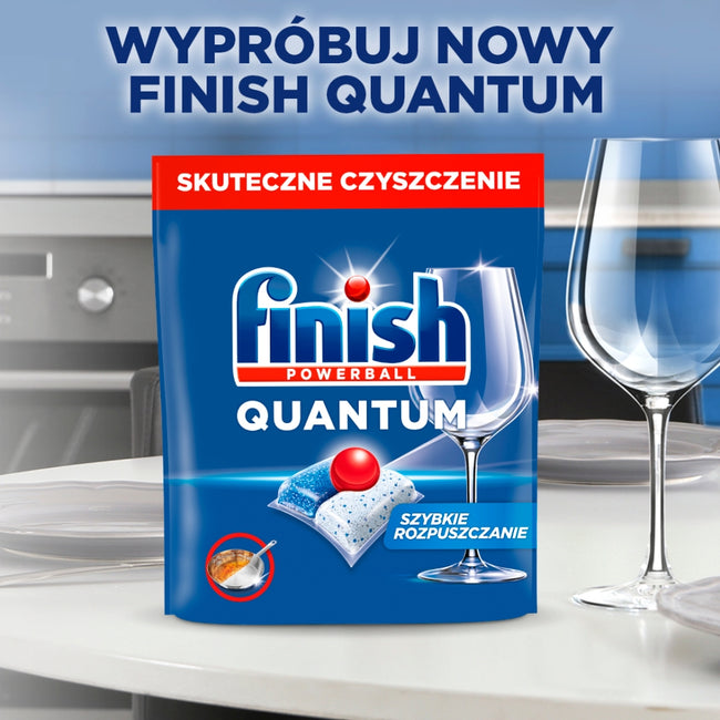 Finish Quantum Fresh kapsułki do mycia naczyń w zmywarce 46szt