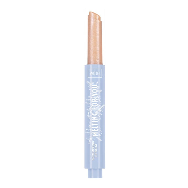 Wibo Melting For You Shimmering Lip Balm brokatowy balsam do ust z efektem chłodzącym