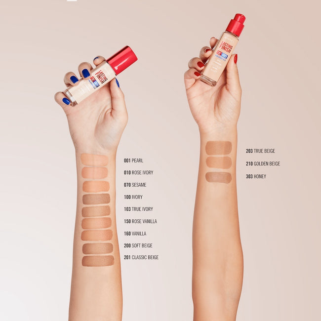 Rimmel Lasting Finish 35H silnie nawilżający i długotrwale kryjący podkład do twarzy z filtrem SPF