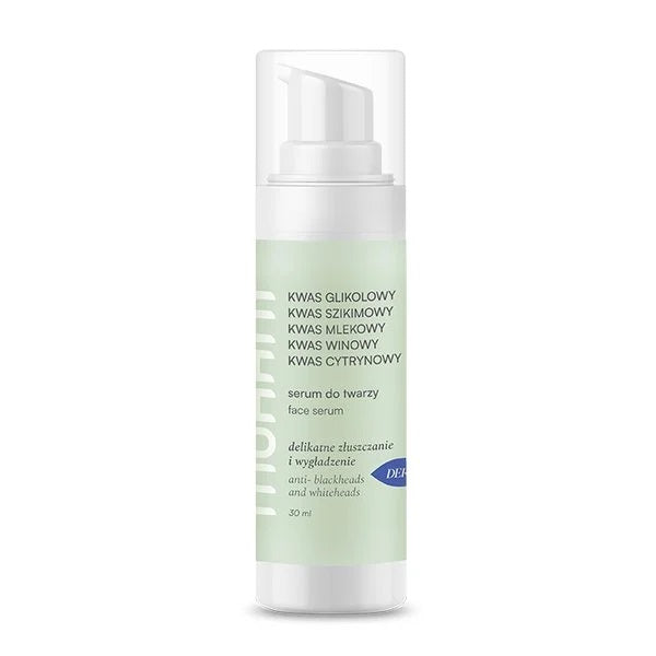 Mohani Regenerująco-złuszczające serum do twarzy Pięć Kwasów AHA 30ml