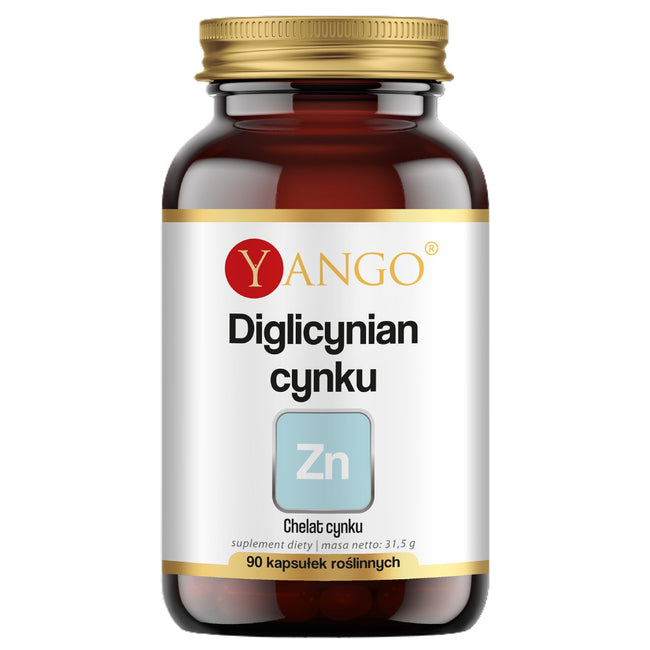 Yango Diglicynian cynku suplement diety 90 kapsułek