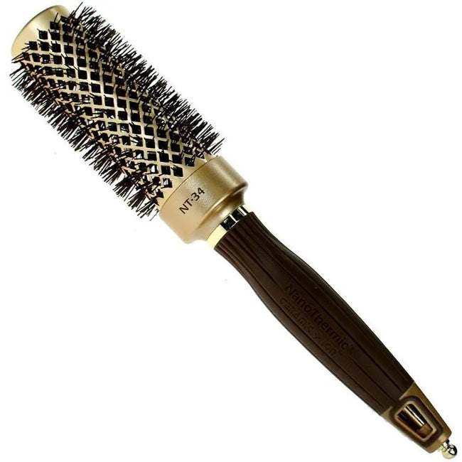 Olivia Garden Nano Thermic Ceramic+Ion Round Thermal Hairbrush szczotka do włosów NT-34