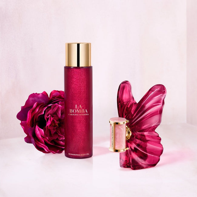 Carolina Herrera La Bomba rozświetlający olejek do ciała 150ml