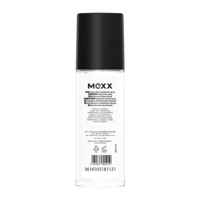 Mexx Black For Her dezodorant w naturalnym sprayu 75ml