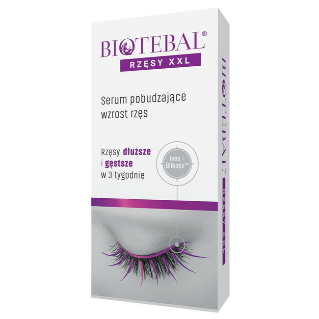 Biotebal Rzęsy XXL serum pobudzające wzrost rzęs 3ml