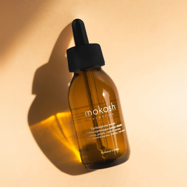 Mokosh Trychologiczne serum - wcierka stymulująca porost włosów Rozmaryn z miętą 90ml