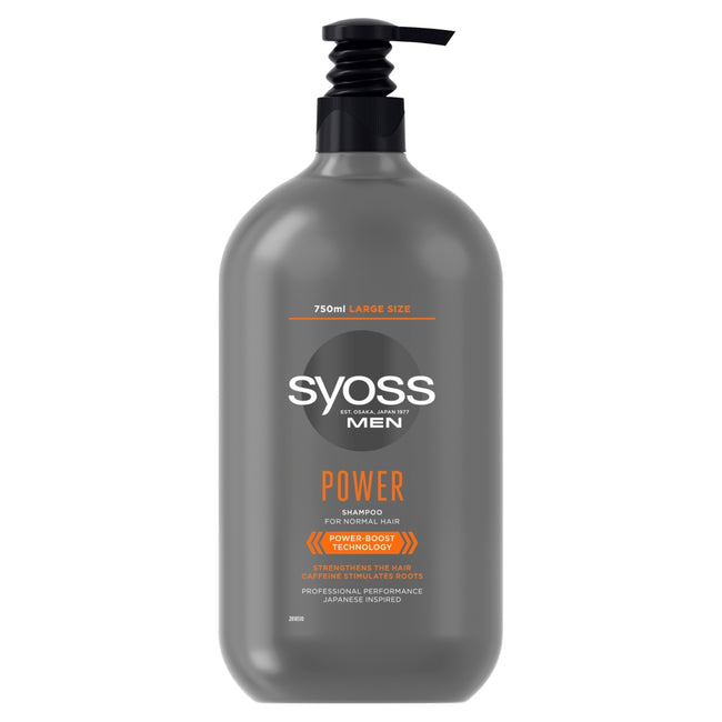 Syoss Men Power szampon do włosów normalnych dla mężczyzn 750ml