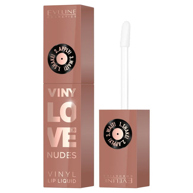 Eveline Cosmetics VinyLove Nudes długotrwała pomadka płynna z efektem winylowym 4ml