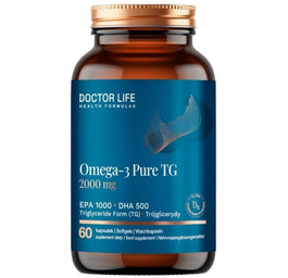 Doctor Life Omega-3 Pure TG 2000mg suplement diety 60 kapsułek
