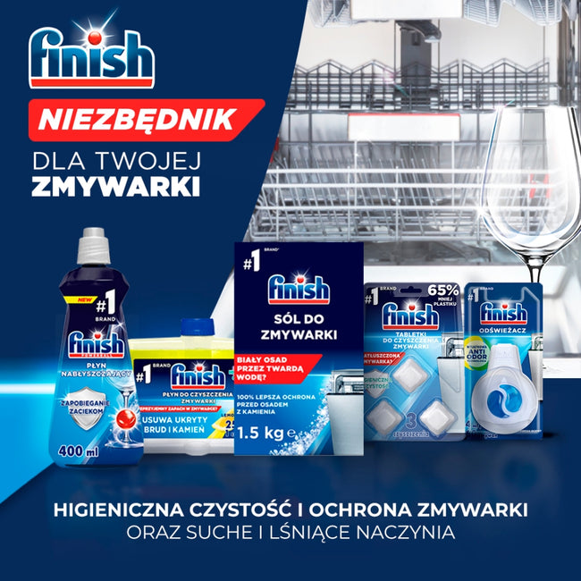Finish Ultimate Lemon kapsułki do mycia naczyń w zmywarce 40szt