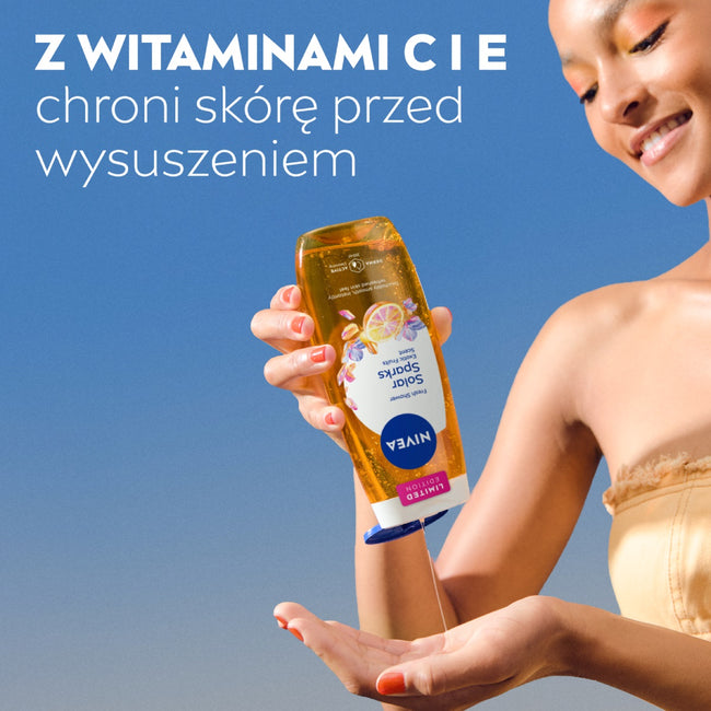 Nivea Solar Sparks odświeżający żel pod prysznic 250ml