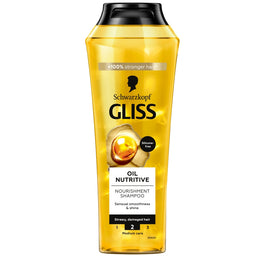 Gliss Oil Nutritive Shampoo odżywczy szampon do włosów przesuszonych i nadwyrężonych 250ml