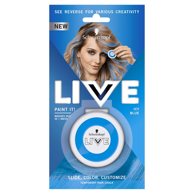 Schwarzkopf Live Paint It! zmywalna kreda do włosów