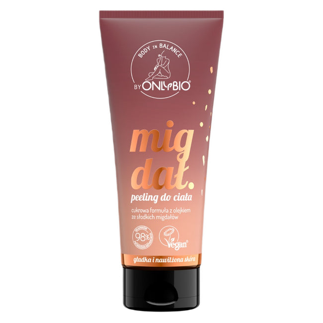 OnlyBio Body In Balance peeling do ciała Migdał 200ml