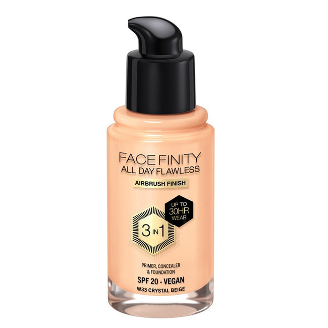 Max Factor Facefinity All Day Flawless 3w1 kryjący podkład w płynie