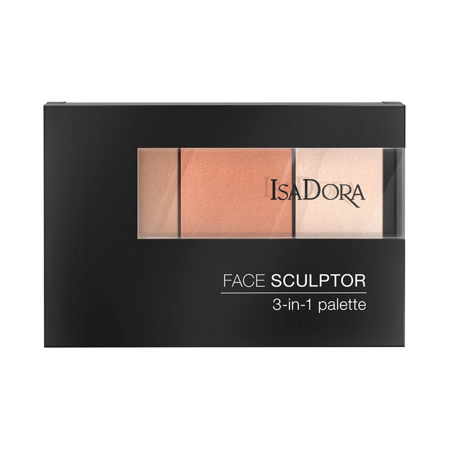 Isadora Face Sculptor 3-in-1 Palette paleta modelująca
