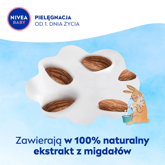 Nivea Baby chusteczki biodegradowalne 99% Pure Water 3x57szt