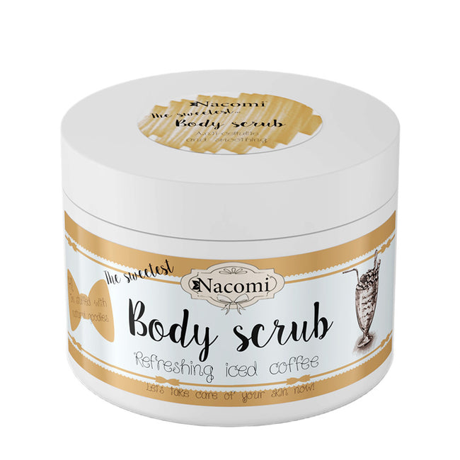 Nacomi Cukrowy peeling do ciała odświeżająca mrożona kawa 200g