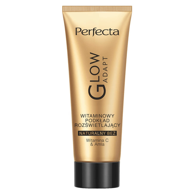 Perfecta Glow Adapt witaminowy podkład rozświetlający