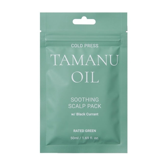 RATED GREEN Tamanu kuracja łagodząca skórę głowy z olejem tamanu i czarną porzeczką 50ml