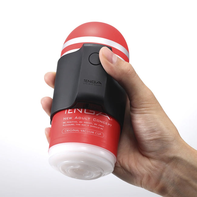 TENGA Cup Vibrator zestaw Cup Vibrator wibrator kubkowy + Original Vacuum Cup jednorazowy masturbator + Premium Vacuum Cup   jednorazowy masturbator