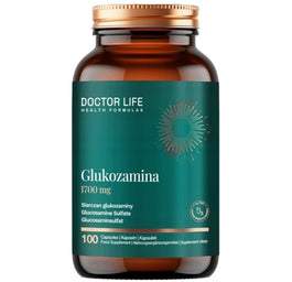 Doctor Life Glukozamina 1700mg suplement diety 100 kapsułek