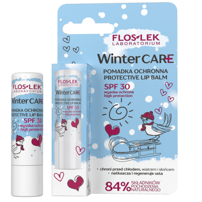 Floslek Winter Care pomadka ochronna do ust SPF30 4g