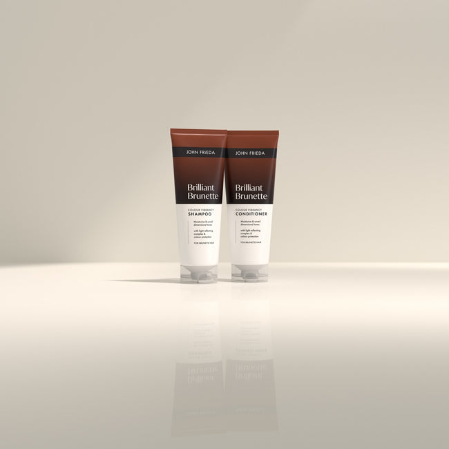 John Frieda Brilliant Brunette odżywka do włosów brązowych 250ml