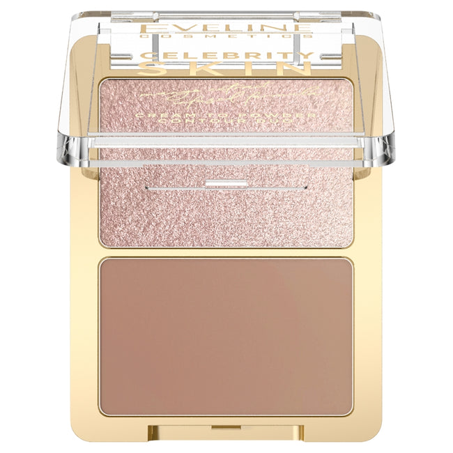 Eveline Cosmetics Celebrity Skin hybrydowy rozświetlacz i bronzer 2w1 8g