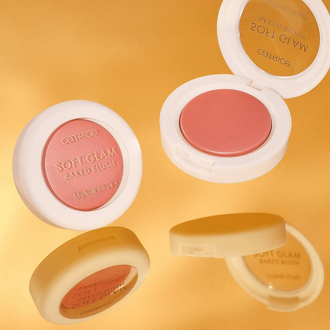Catrice Soft Glam Baked Blush róż wypiekany rozświetlający