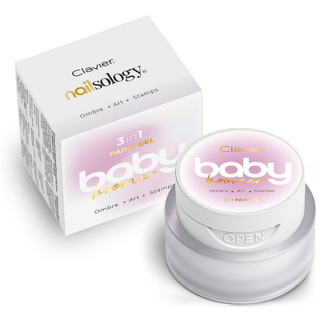 Clavier Nailsology Baby Boomer żel 3w1