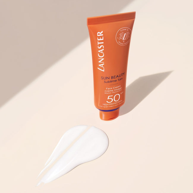 Lancaster Sun Beauty Face Cream SPF50 ochronny krem do twarzy 50ml