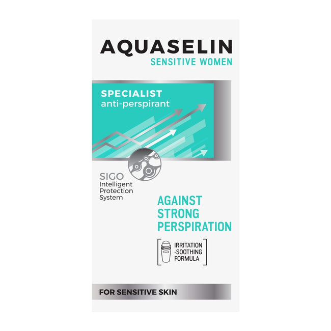 Aquaselin Sensitive Women specjalistyczny antyperspirant przeciw silnej potliwości 50ml