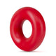 Blush Stay Hard Donut Rings Oversized opaski erekcyjne na penisa Red 2szt