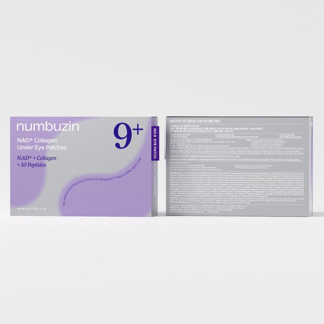Numbuzin No.9 NAD+ Collagen Under Eye Patches liftingujące płatki pod oczy z kolagenem 5 par