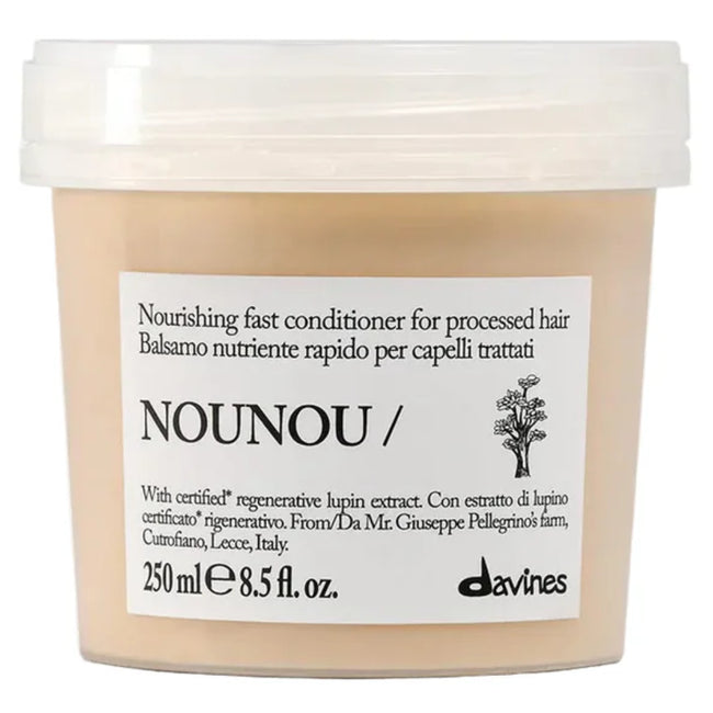 Davines Essential Haircare NOUNOU Conditioner odżywka do włosów zniszczonych zabiegami chemicznymi i łamliwych 250ml