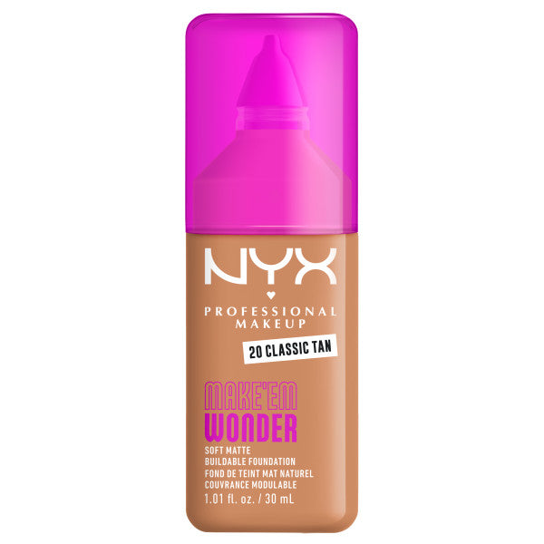 NYX Professional MakeUp Make'Em Wonder podkład do twarzy z długotrwałym kryciem 30ml