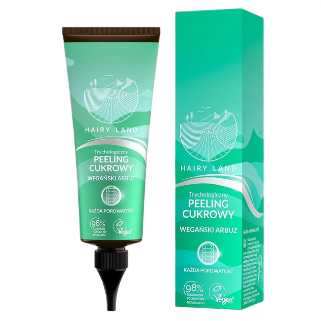Hairy Land Trychologiczny peeling cukrowy do skalpu Wegański Arbuz 125ml