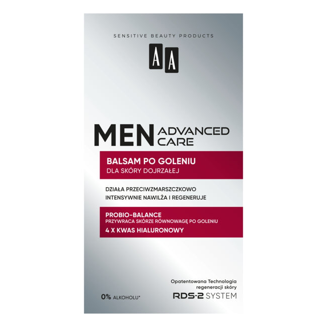 AA Men Advanced Care balsam po goleniu dla skóry dojrzałej 100ml