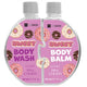 HiSkin Puzzle Body Pina Colada zestaw żel do mycia 90ml + balsam do ciała 90ml