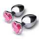 b-Vibe Jewel Heart Training Set korki analne 2szt.