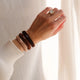 Invisibobble Hair Tie gumki do włosów Mocha 5szt.
