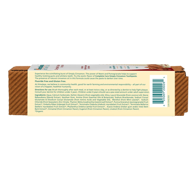 Himalaya Botanique Complete Care pasta do zębów o smaku cynamonu 150g