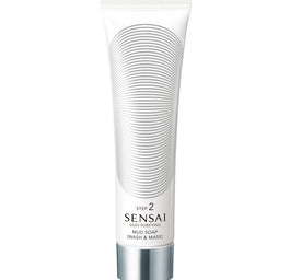 Sensai Silky Purifying Step 2 Mud Soap Wash&Mask mydło i maska do twarzy 2w1 125ml