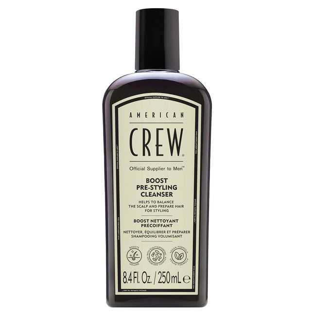 American Crew Boost Pre-Styling Cleanser szampon zwiększający objętość do włosów cienkich 250ml