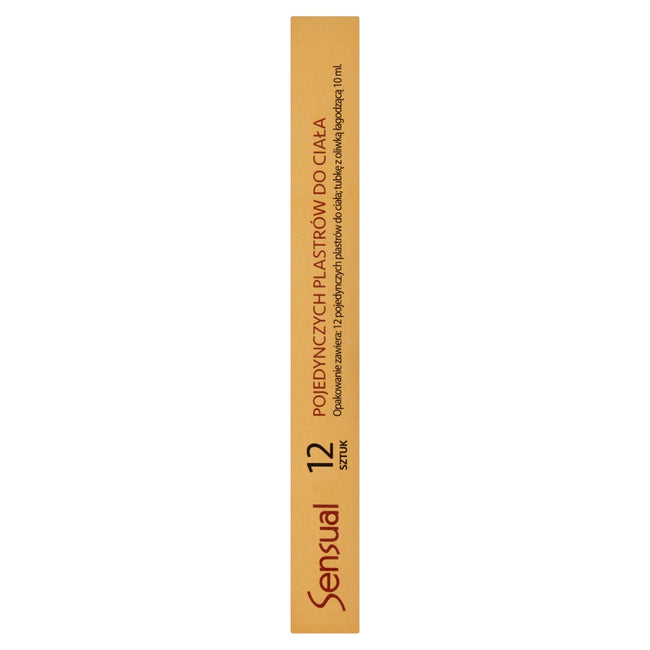 Joanna Sensual plastry do depilacji ciała do skóry suchej Ekstrakt z Grejpfruta 12szt + tubka z oliwką łagodzącą 10ml