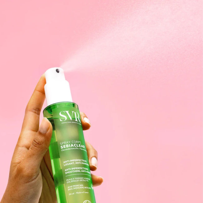 SVR Sebiaclear przeciwtrądzikowy spray do ciała 150ml